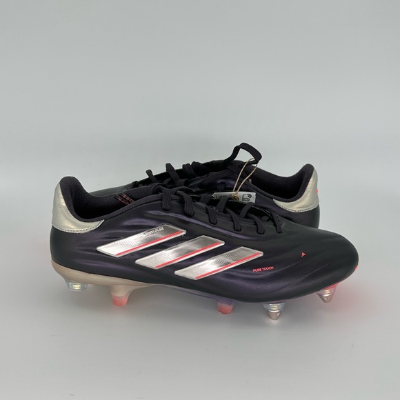 Men's adidas Copa Pure 2 Elite SG Soccer Cleats Aurora Black IG8693 Size 6 - Picture 1 of 7